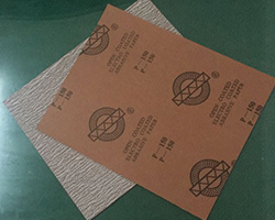 Semi Brittle Corundum Super Coated Anti Blocking Sandpaper