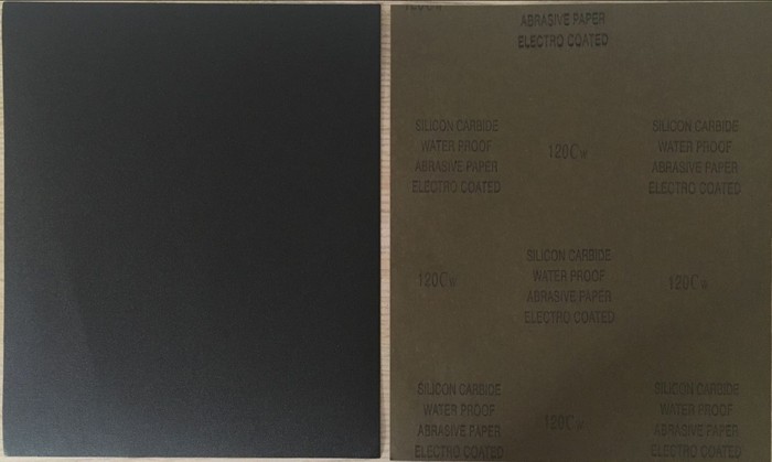 P120 Silicon Carbide Water Resistant Abrasive Paper