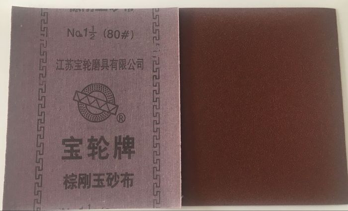 Baolun P80 Red Aluminum Oxide Abrasive Cloth
