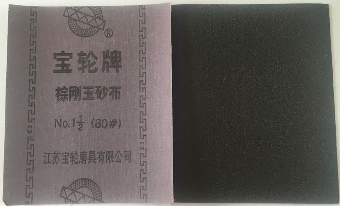 Baolun P80 Black Aluminum Oxide Abrasive Cloth