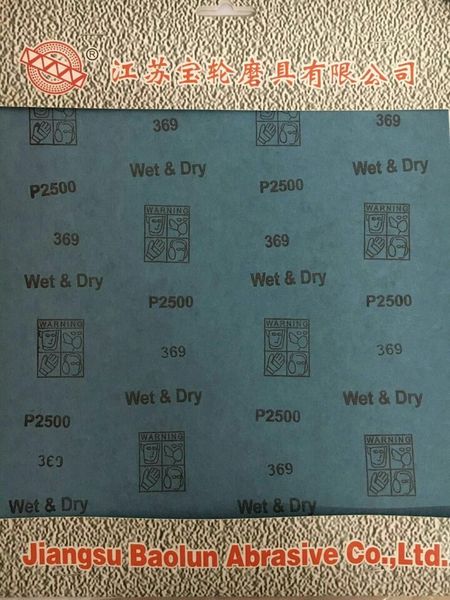 P2500 Dry And Wet Abrasive Paper