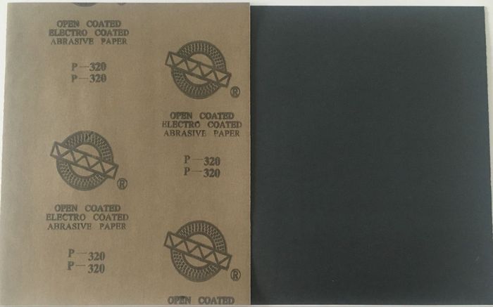 P320 Silicon Carbide Water Resistant Abrasive Paper