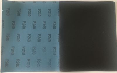 P240 Black Aluminum Oxide Abrasive Cloth