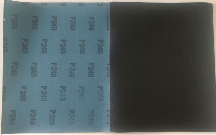 P240 Black Aluminum Oxide Abrasive Cloth