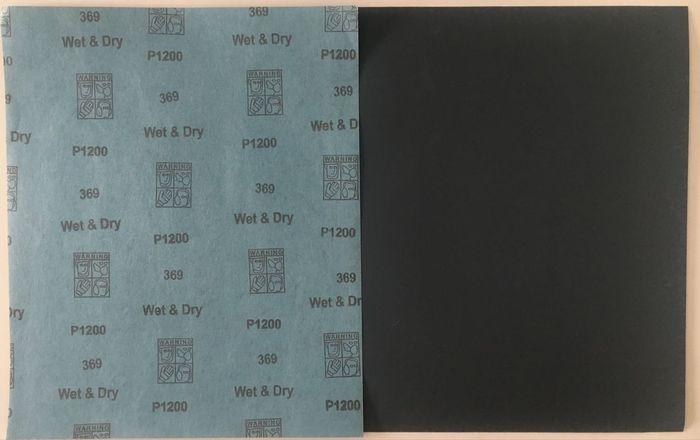 P1200 Silicon Carbide Water Resistant Abrasive Paper